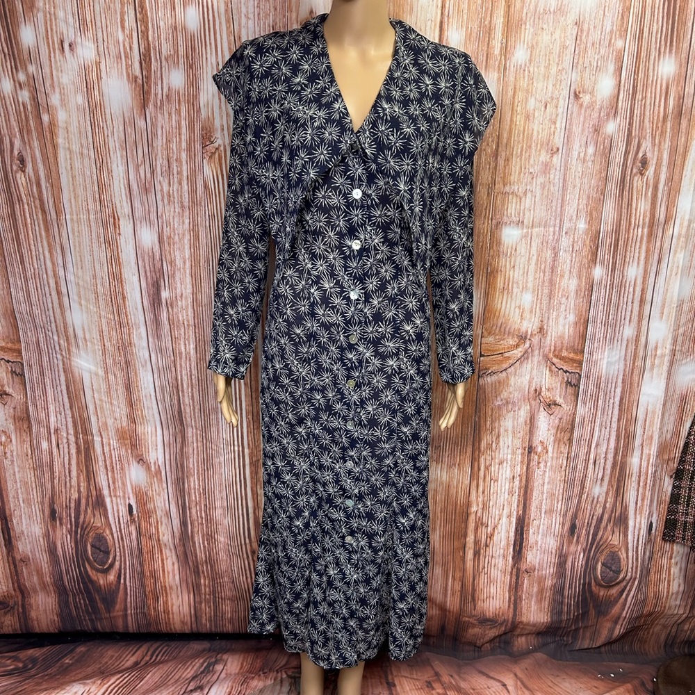 Monica Heart Vintage Button Front Dress